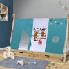 TIPI Łóżko dziecięce 200x90 drewno naturalne - obrazek 2